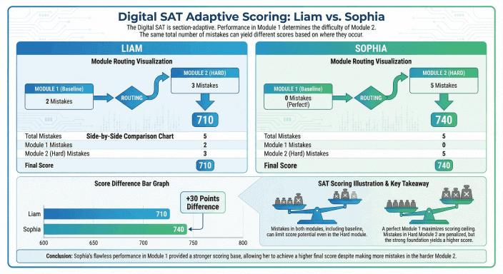 SAT Score Comparison Case Study